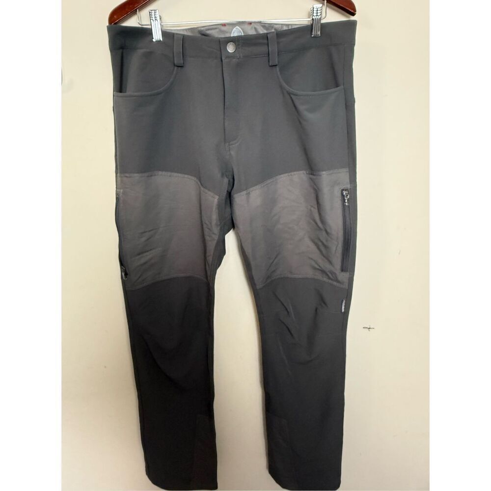 Club Ride Men's Fat Jack Softshell Work N Ride Pants Grey Large
